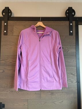 Cloudveil Purple Hooded Full-Zip Jacket for Women